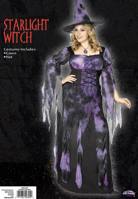 Infuse your halloween with enchantment with the Starlight Witch costume